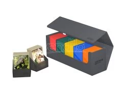 Ultimate Guard Arkhive 400+ XenoSkin Monocolor Grey Ultimate Guard -Negozio Di Giocattoli ultimate guard arkhive 400 xenoskin monocolor grey ultimate guard 4