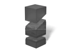 Ultimate Guard Boulder´n´Tray 100+ Onyx Ultimate Guard -Negozio Di Giocattoli ultimate guard boulderntray 100 onyx ultimate guard 3