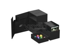 Ultimate Guard Flip`n`Tray 133+ XenoSkin Black Ultimate Guard -Negozio Di Giocattoli ultimate guard flipntray 133 xenoskin black ultimate guard 3