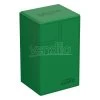 Ultimate Guard Flip`n`Tray 80+ XenoSkin Monocolor Green Ultimate Guard -Negozio Di Giocattoli ultimate guard flipntray 80 xenoskin monocolor green ultimate guard