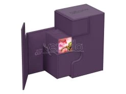 Ultimate Guard Flip`n`Tray 80+ XenoSkin Monocolor Purple Ultimate Guard -Negozio Di Giocattoli ultimate guard flipntray 80 xenoskin monocolor purple ultimate guard 2