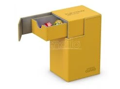 Ultimate Guard Flip´n´Tray Deck Case 80+ Standard Size XenoSkin Amber Ultimate Guard -Negozio Di Giocattoli ultimate guard flipntray deck case 80 standard size xenoskin amber ultimate guard 1