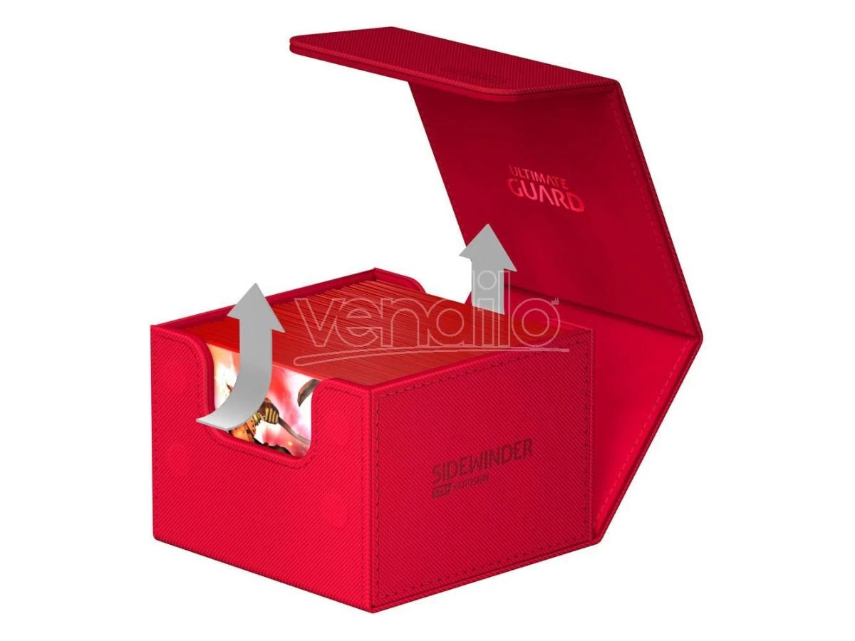 Ultimate Guard Sidewinder 133+ XenoSkin Monocolor Red Ultimate Guard 7 Ultimate Guard Sidewinder 133+ XenoSkin Monocolor Red Ultimate Guard - immagine 5