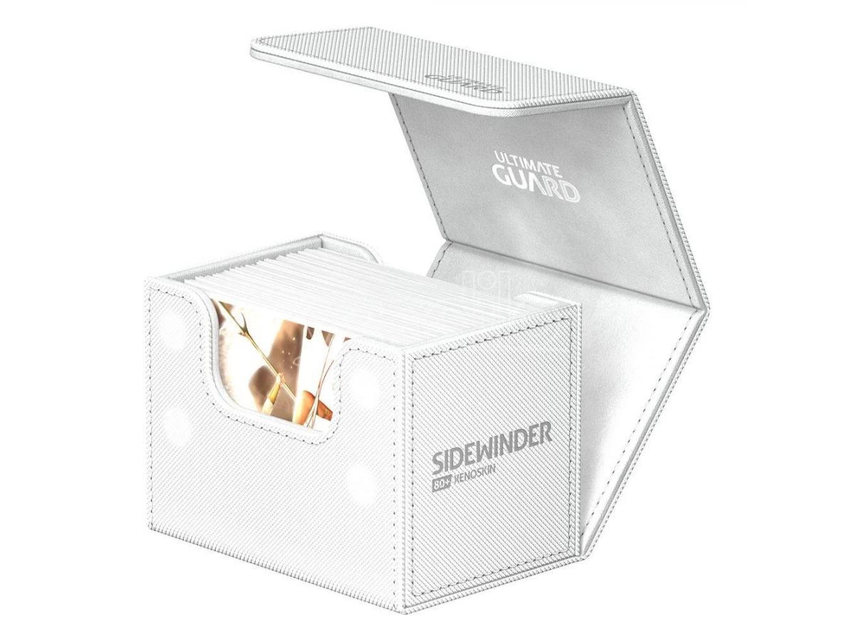 Ultimate Guard Sidewinder 80+ XenoSkin Monocolor White Ultimate Guard 6 Ultimate Guard Sidewinder 80+ XenoSkin Monocolor White Ultimate Guard - immagine 4