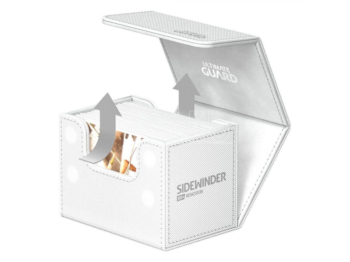 Ultimate Guard Sidewinder 80+ XenoSkin Monocolor White Ultimate Guard 7 Ultimate Guard Sidewinder 80+ XenoSkin Monocolor White Ultimate Guard - immagine 5