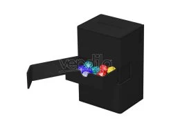 Ultimate Guard Twin Flip`n`Tray 160+ XenoSkin Monocolor Black Ultimate Guard -Negozio Di Giocattoli ultimate guard twin flipntray 160 xenoskin monocolor black ultimate guard 3