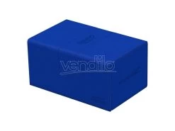 Ultimate Guard Twin Flip`n`Tray 160+ XenoSkin Monocolor Blue Ultimate Guard -Negozio Di Giocattoli ultimate guard twin flipntray 160 xenoskin monocolor blue ultimate guard 2