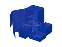 Ultimate Guard Twin Flip`n`Tray 160+ XenoSkin Monocolor Blue Ultimate Guard