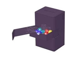 Ultimate Guard Twin Flip`n`Tray 160+ XenoSkin Monocolor Purple Ultimate Guard -Negozio Di Giocattoli ultimate guard twin flipntray 160 xenoskin monocolor purple ultimate guard 3