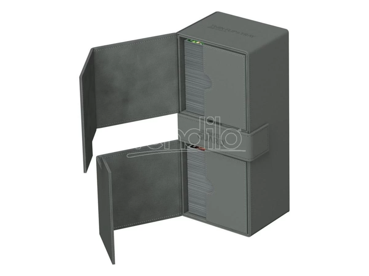 Ultimate Guard Twin Flip`n`Tray 266+ Xenoskin Grey Ultimate Guard 7 Ultimate Guard Twin Flip`n`Tray 266+ Xenoskin Grey Ultimate Guard - immagine 5