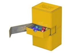 Ultimate Guard Twin Flip´n´Tray Deck Case 200+ Standard Size XenoSkin Amber Ultimate Guard -Negozio Di Giocattoli ultimate guard twin flipntray deck case 200 standard size xenoskin amber ultimate guard 2