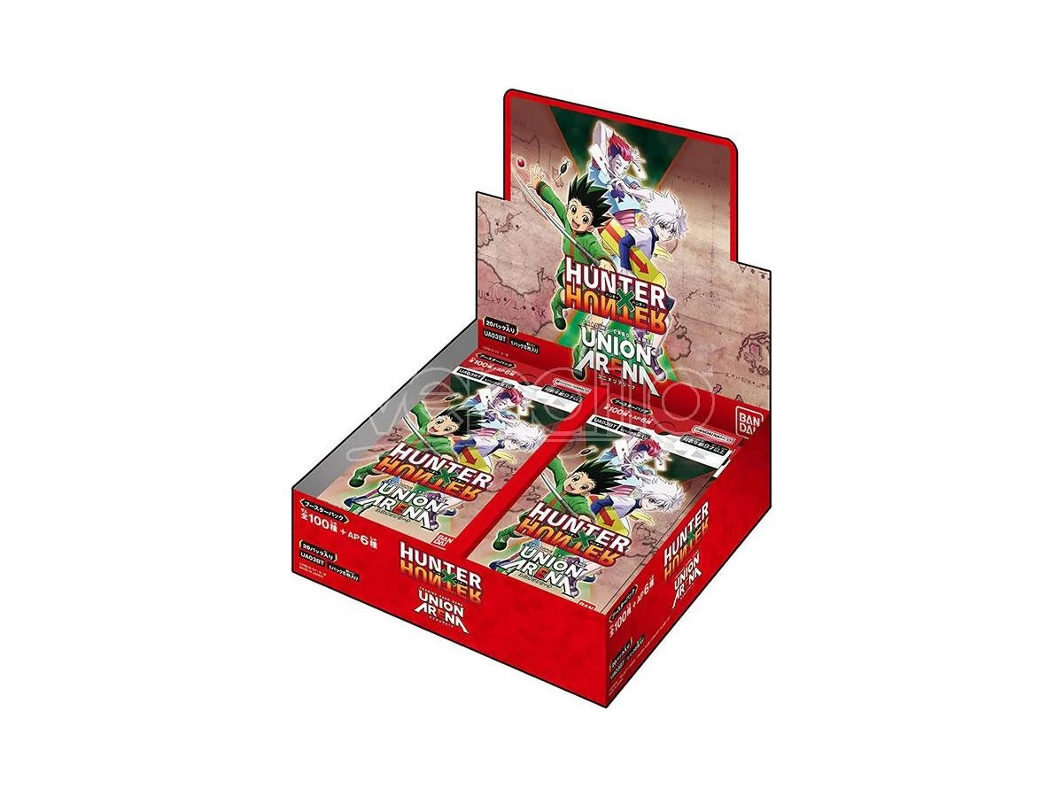 Bandai UNION ARENA HUNTER X JAP BOX 20 BUSTE ANIME MANGA - CARTE DA GIOCO/COLLEZIONE 4 Bandai UNION ARENA HUNTER X JAP BOX 20 BUSTE ANIME MANGA - CARTE DA GIOCO/COLLEZIONE - immagine 2