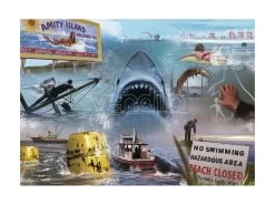 Universal Artist Collection Jigsaw Puzzle Jaws (1000 Pieces) Ravensburger -Negozio Di Giocattoli universal artist collection jigsaw puzzle jaws 1000 pieces ravensburger 1