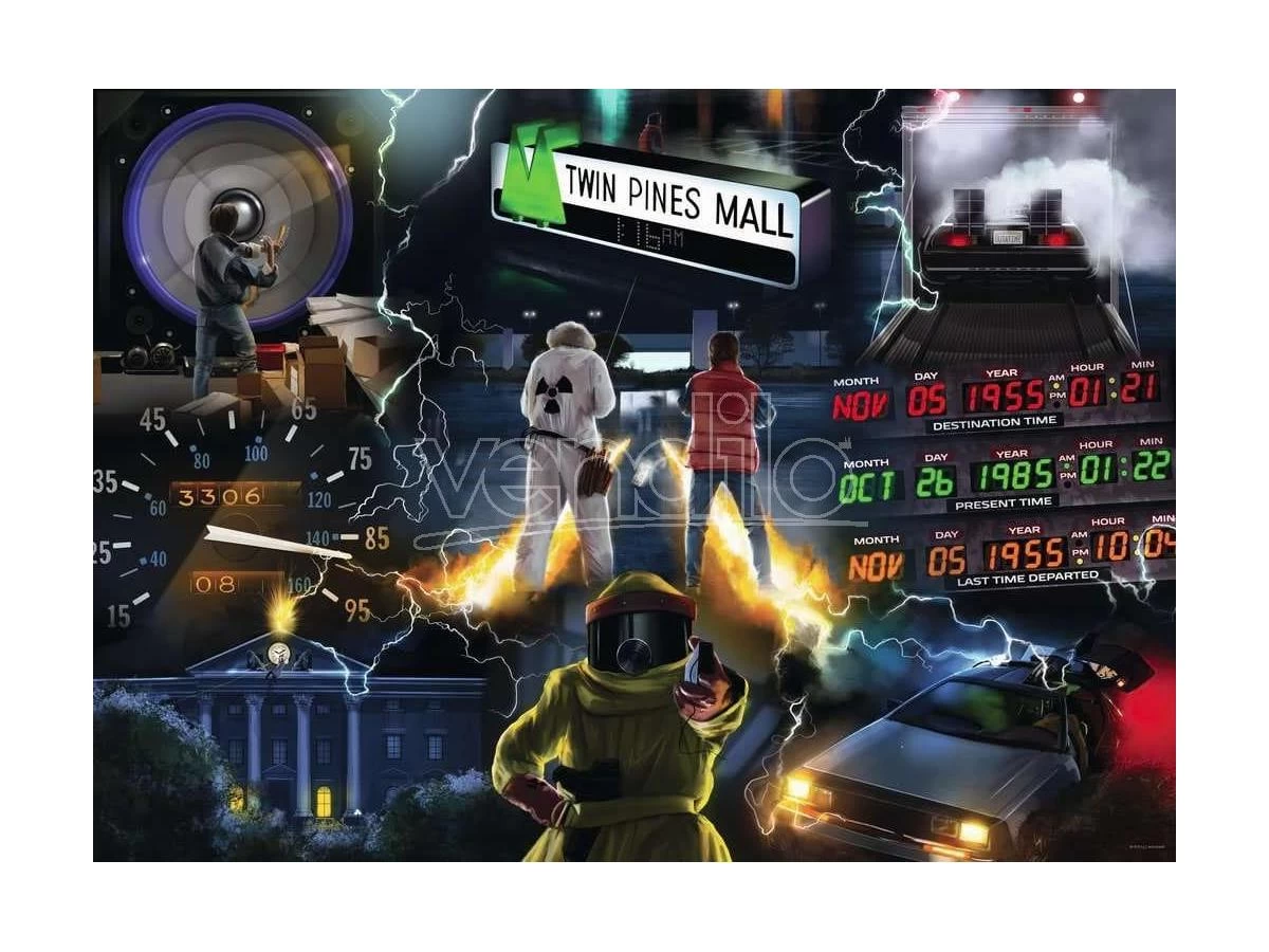 Universal Artist Collection Jigsaw Puzzle Ritorno Al Futuro (1000 Pieces) Ravensburger 4 Universal Artist Collection Jigsaw Puzzle Ritorno Al Futuro (1000 Pieces) Ravensburger - immagine 2