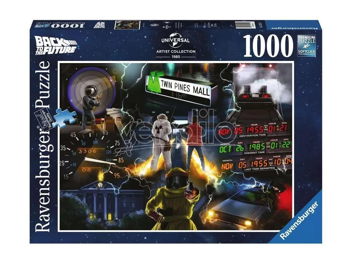 Universal Artist Collection Jigsaw Puzzle Ritorno Al Futuro (1000 Pieces) Ravensburger 3 Universal Artist Collection Jigsaw Puzzle Ritorno Al Futuro (1000 Pieces) Ravensburger