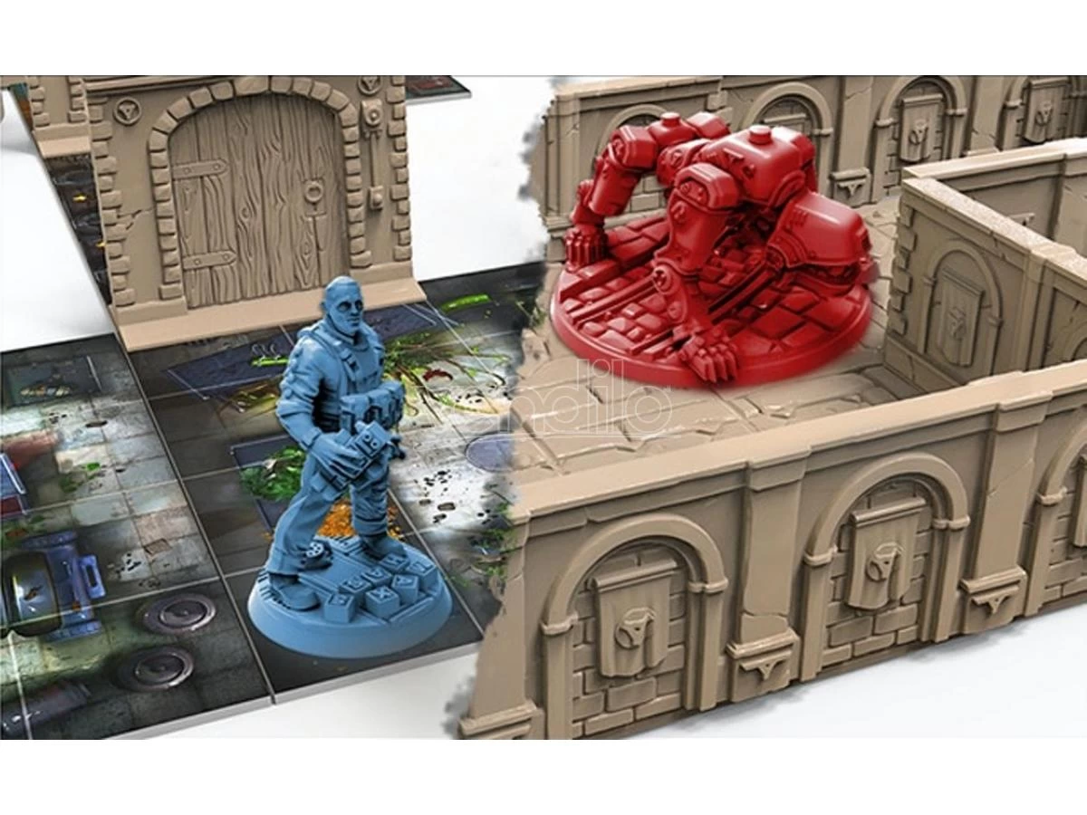 WOLFENSTEIN TBG 3D TERRAIN ED.ITALIANA GIOCO DA TAVOLO Archon Studio 4 WOLFENSTEIN TBG 3D TERRAIN ED.ITALIANA GIOCO DA TAVOLO Archon Studio - immagine 2