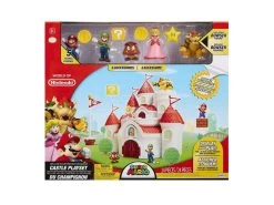World Of Nintendo Deluxe Playset Super Mario Mushroom Kingdom Castle Jakks Pacific -Negozio Di Giocattoli world of nintendo deluxe playset super mario mushroom kingdom castle jakks pacific 3
